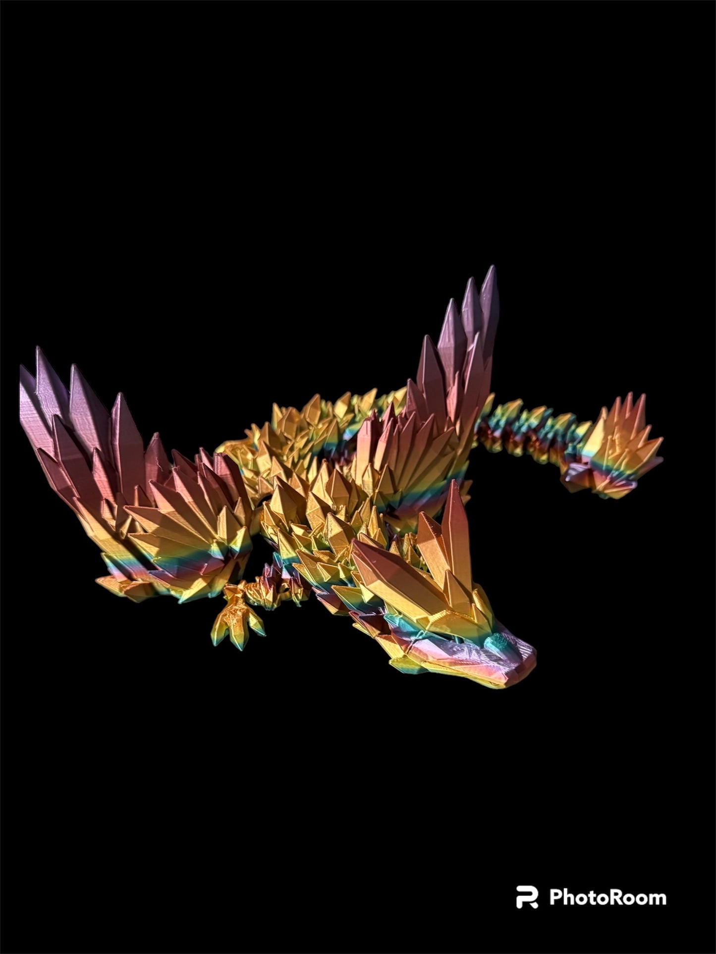 Winged Flexible Fidget Dragon