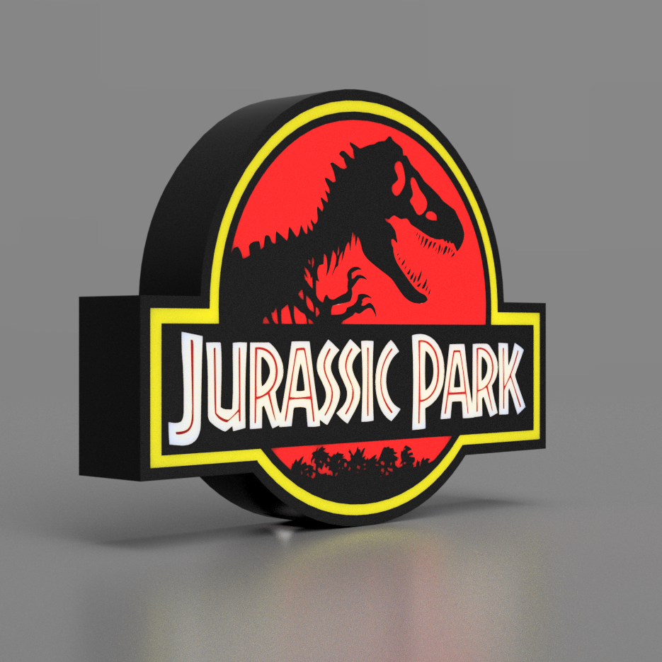 Jurassic Park Lightbox