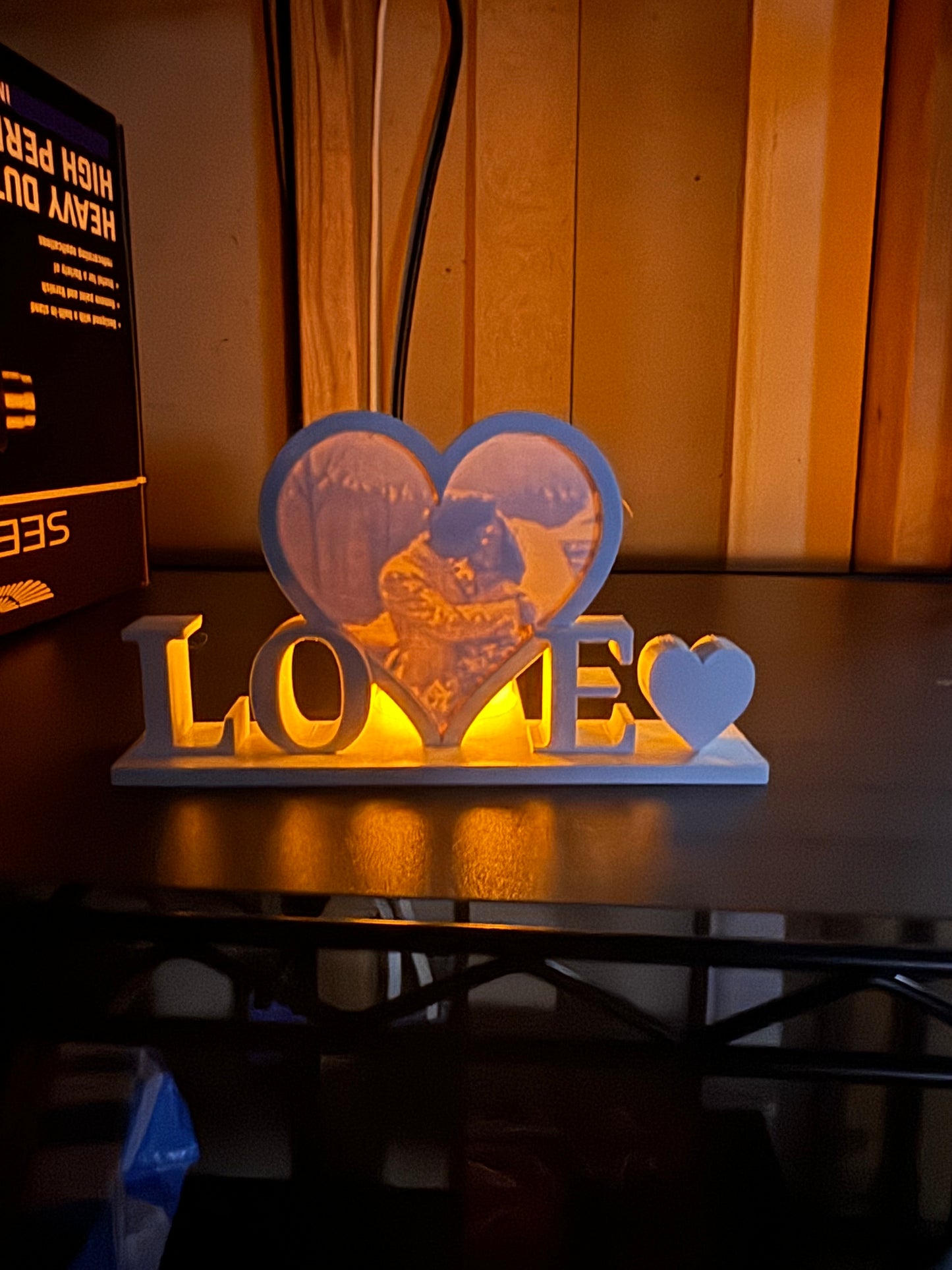 Custom Love Nightlight
