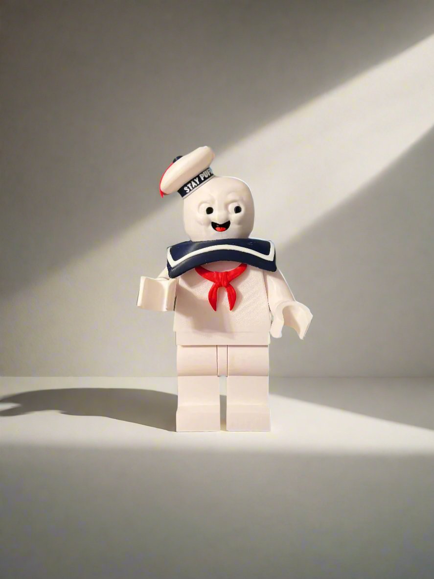3D Printed Brick Stay Puft Marshmallow Man (13 inches)