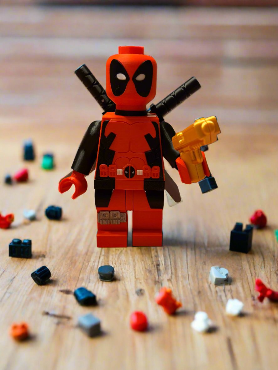 Big Brick Deadpool (9" Tall)