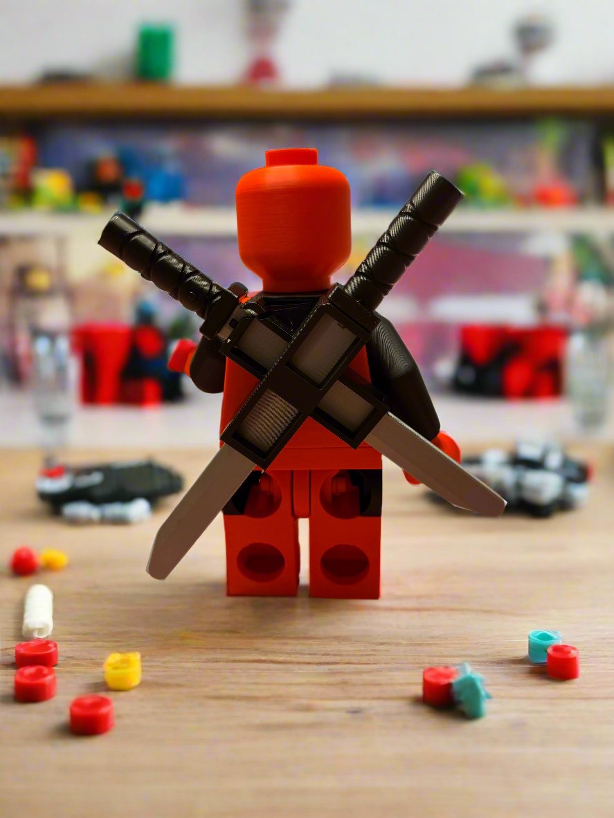 Big Brick Deadpool (9" Tall)