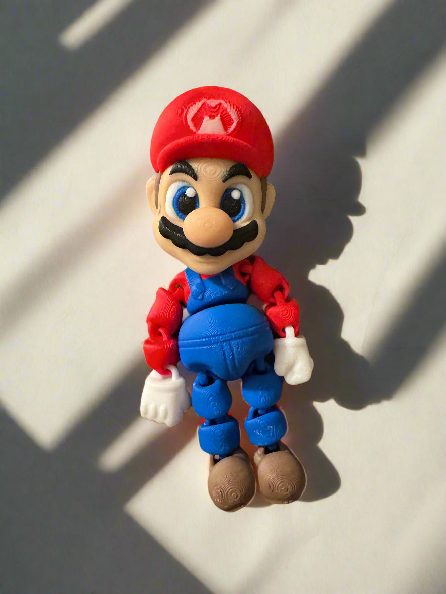 Flexi Mario Figure