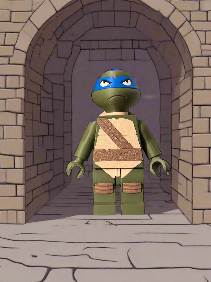Big Brick Leonardo (TMNT) - 9 inches tall