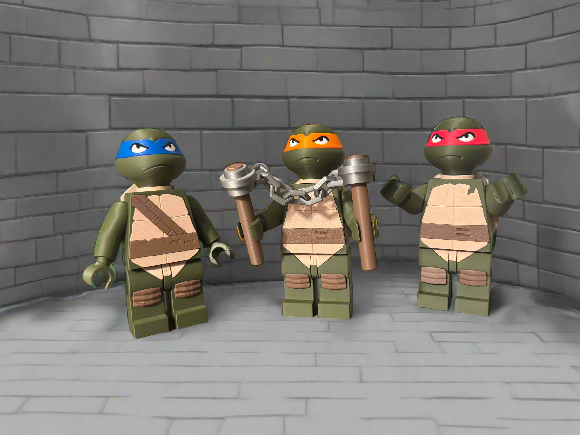 Big Brick Leonardo (TMNT) - 9 inches tall