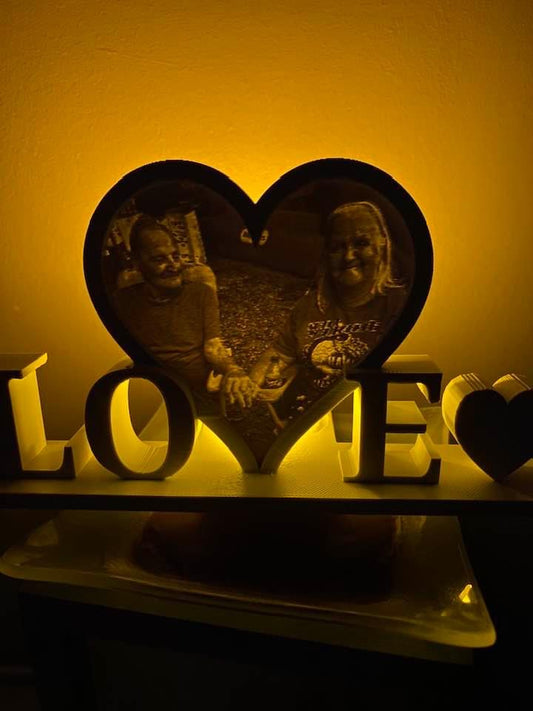 Custom Love Nightlight