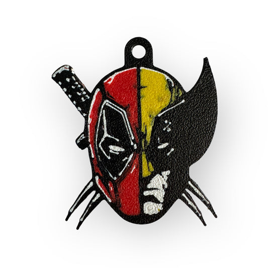 Deadpool Wolverine Keychain