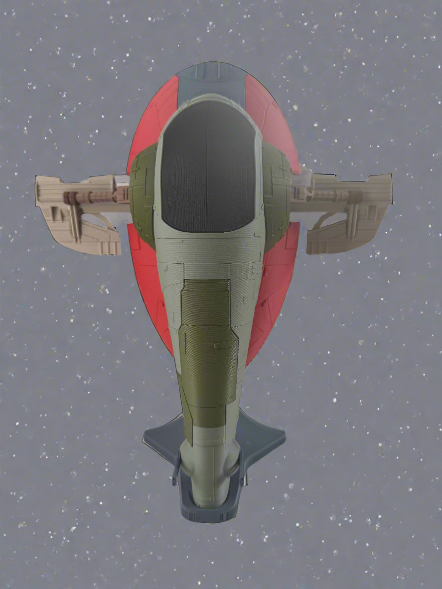 3D Printed Slave 1 with Display Stand – 10-Inch Star Wars-Inspired Collectible