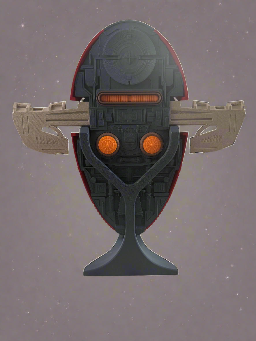 3D Printed Slave 1 with Display Stand – 10-Inch Star Wars-Inspired Collectible