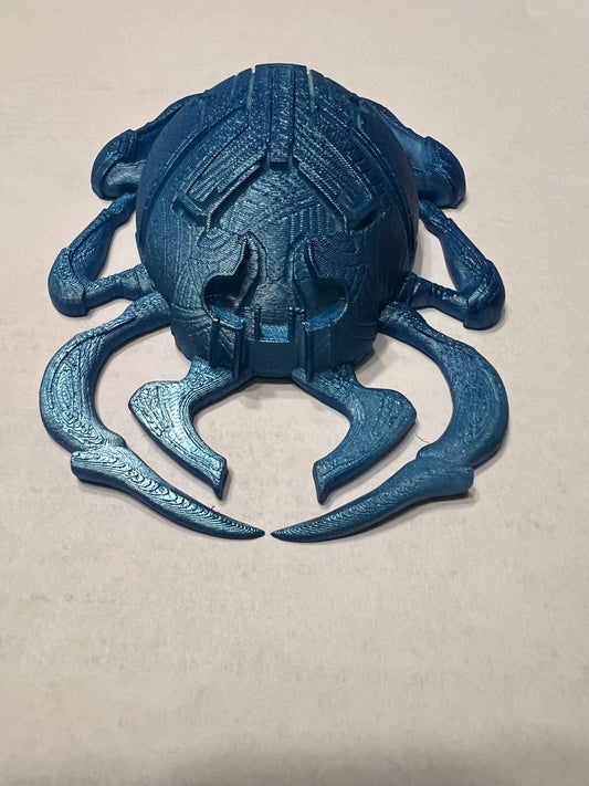 Blue Beetle Scarab